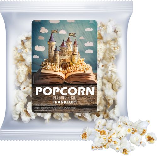 Popcorn süss (vegan), ca. 20g, Express Maxi-XL-Tüte mit Etikett