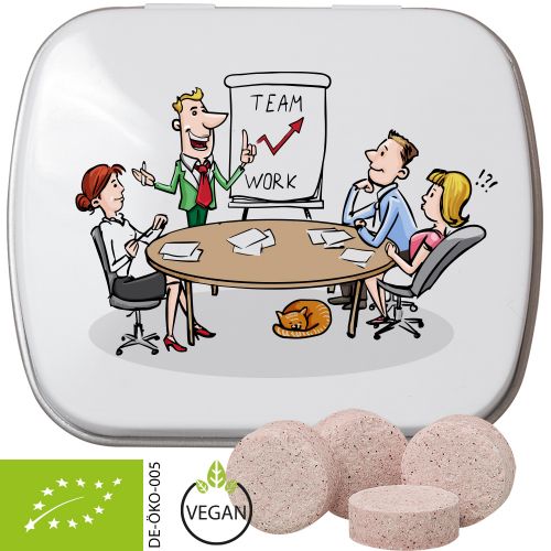 Bio Acerola-Kirsch Drops, ca. 20g, Mintdose weiss