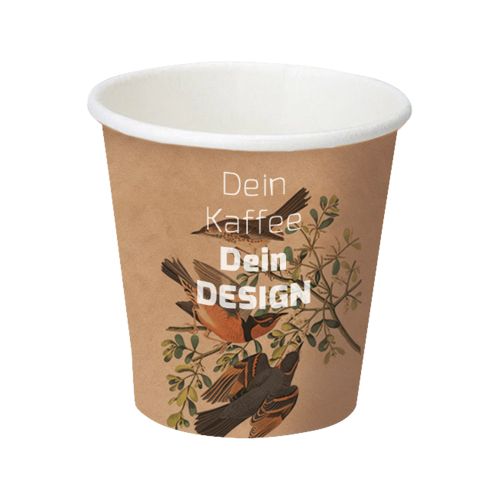 PE-Pappbecher, 100ml, Becher Mini