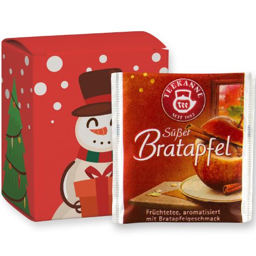 Beuteltee Bratapfel, 10 Stück, 25g, Faltschachtel