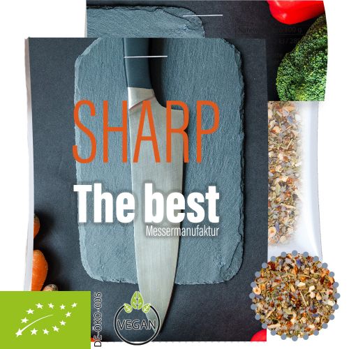 Bio Gewürzmischung Alleskönner, ca. 10g, Express Midi-Tüte mit Werbereiter