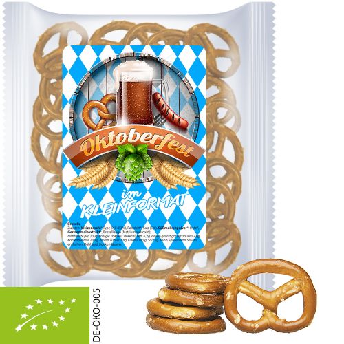 Bio Mini Brezeln Original, ca. 30g, Express Maxi-XL-Tüte mit Etikett