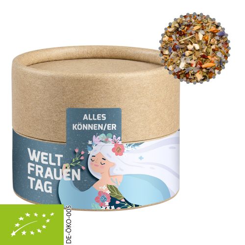 Bio Gewürzmischung Alleskönner, ca. 40g, Biologisch abbaubare Eco Pappdose Mini