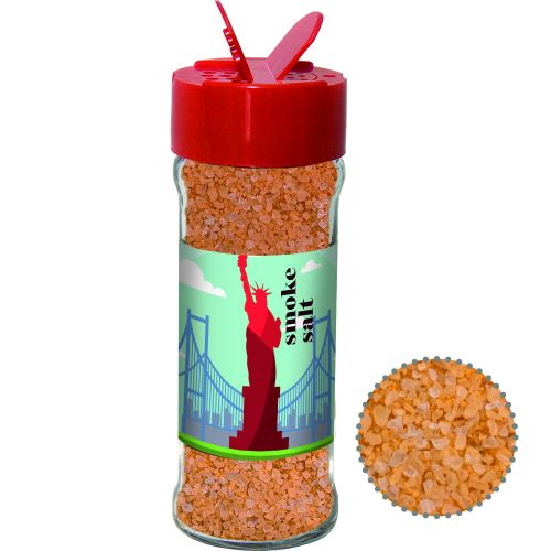 Gewürzmischung Rauch-Salz grob, ca. 90g, Glas mit Streuaufsatz