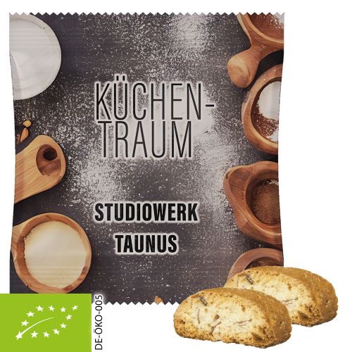 Bio Cantuccini (vegan), ca. 25g, Maxi-XL-Tüte