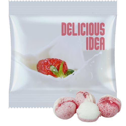 Erdbeer-Joghurt Bonbons (vegan), ca. 17g, Midi-Tüte