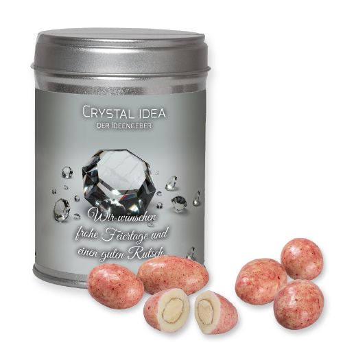 Schoko-Himbeer Mandeln, ca. 100g, Dual-Dose