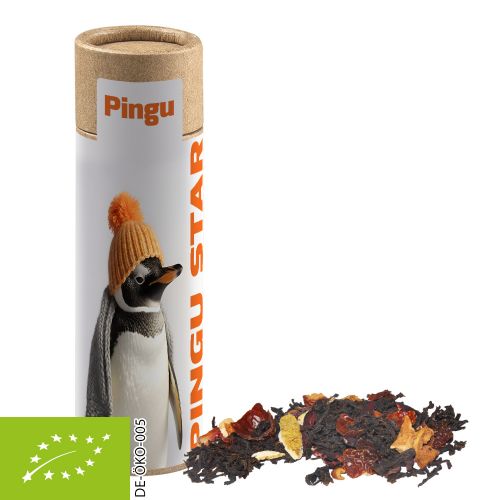 Bio Weihnachts Schwarztee, ca. 9g, Biologisch abbaubare Eco Papprolle
