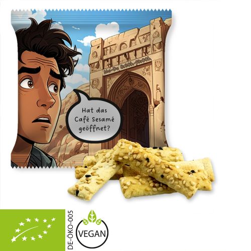 Bio Sesam Stangen (vegan), ca. 30g, Maxi-XL-Tüte