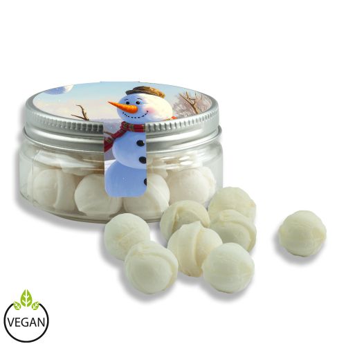 Süsse Schneebälle Bonbons (vegan), ca. 60g, Sweet Dose Mini